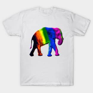 Rainbow Elephant T-Shirt